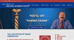 Desktop Screenshot of franksorrentino.com